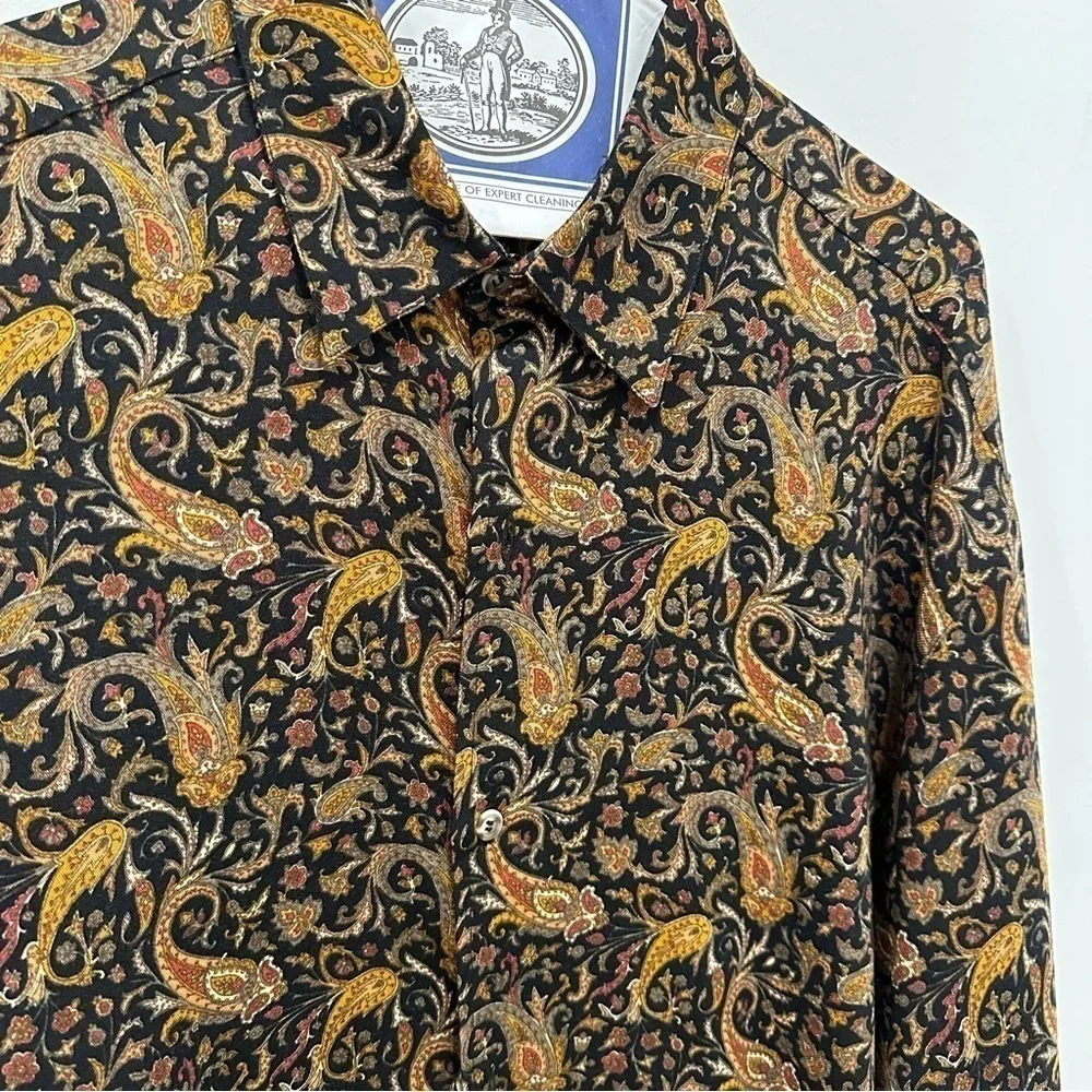 Vintage Bullock & Jones Patterned Button Down - Picture 2 of 5